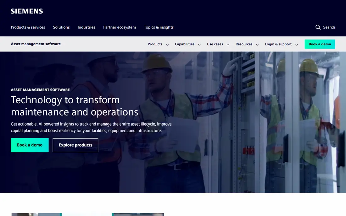 Brightly Energy Manager homepage
