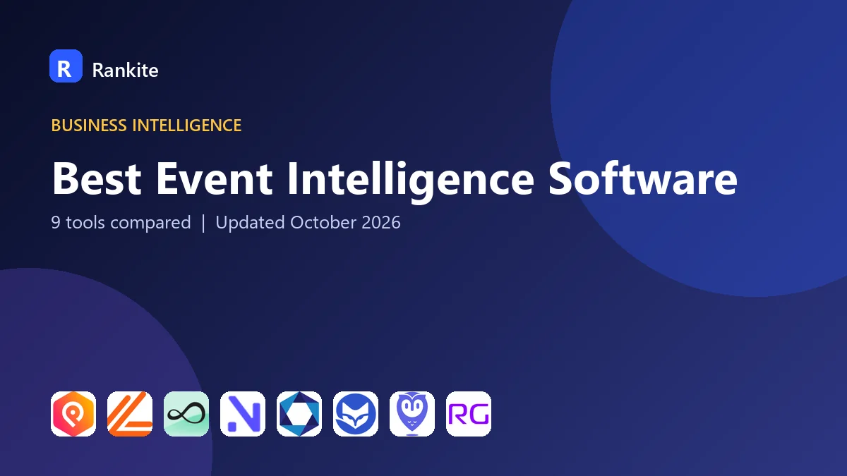 Best Event Intelligence Software in 2026: 9 Tools Compared