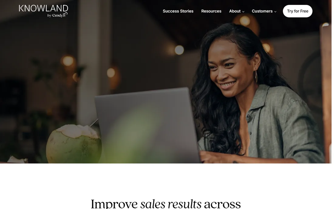 Knowland homepage