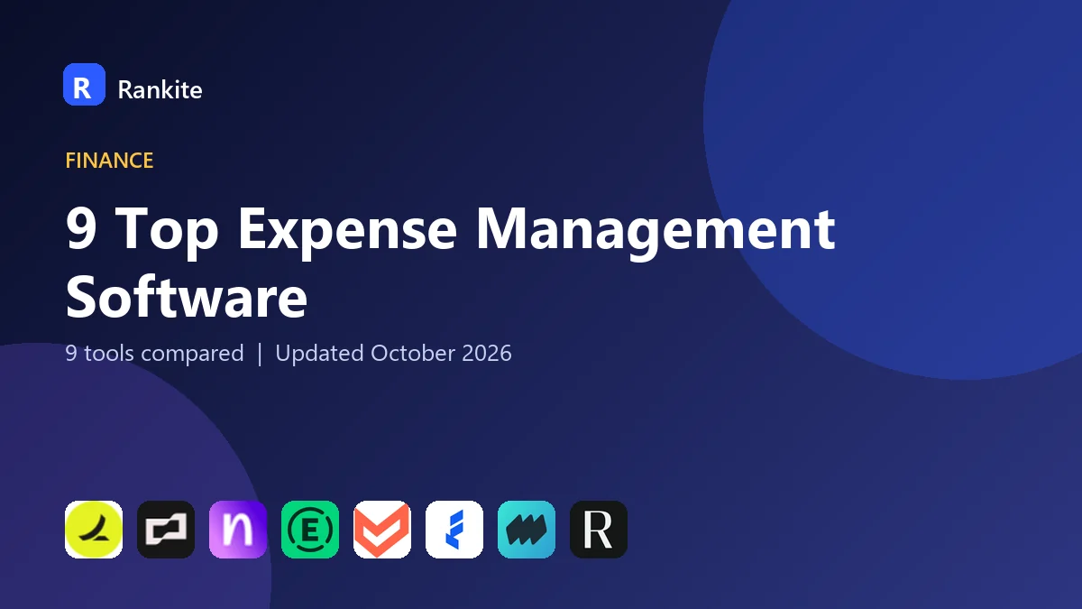 9 Top Expense Management Software in 2026: 9 Tools Compared