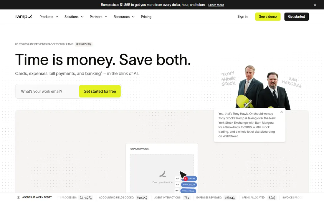 Ramp homepage