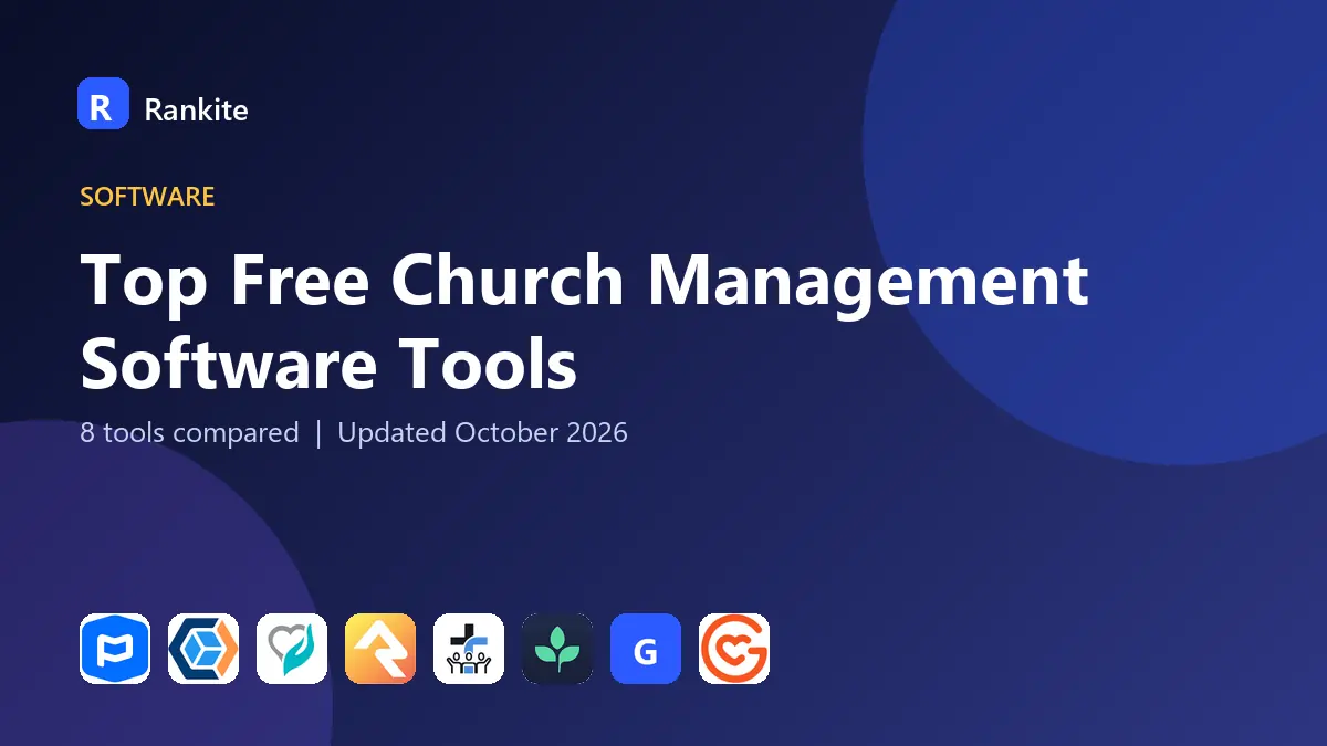 Top Free Church Management Software Tools in 2026: 8 Tools Compared