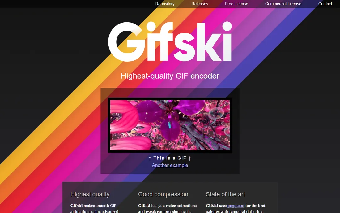 Gifski homepage