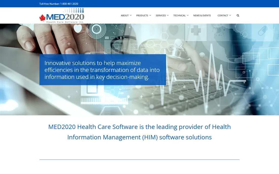 MED2020 WinRecs homepage