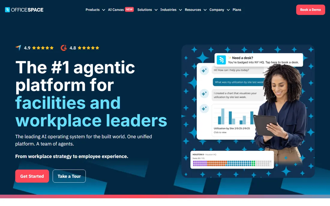 OfficeSpace homepage