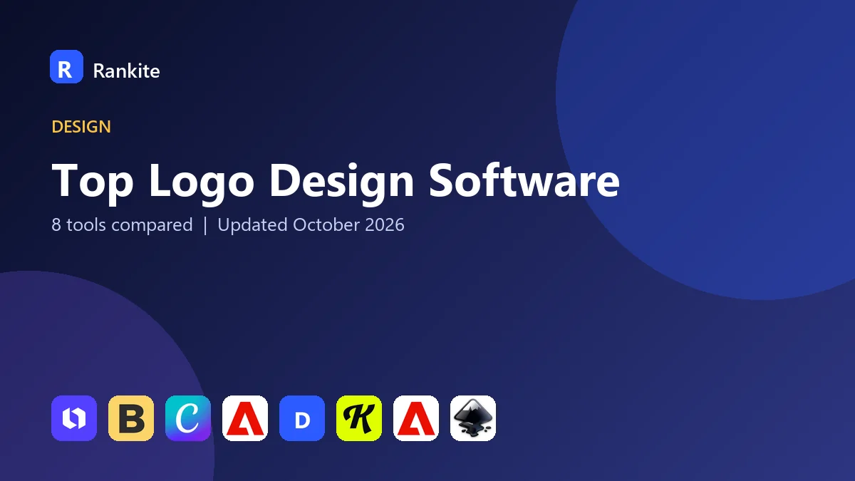 Top Logo Design Software in 2026: 8 Tools Compared