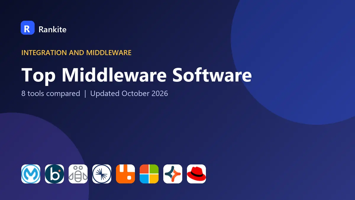 Top Middleware Software in 2026: 8 Tools Compared