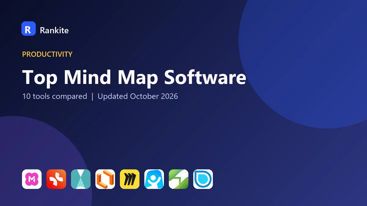 Top Mind Map Software in 2026: 10 Tools Compared