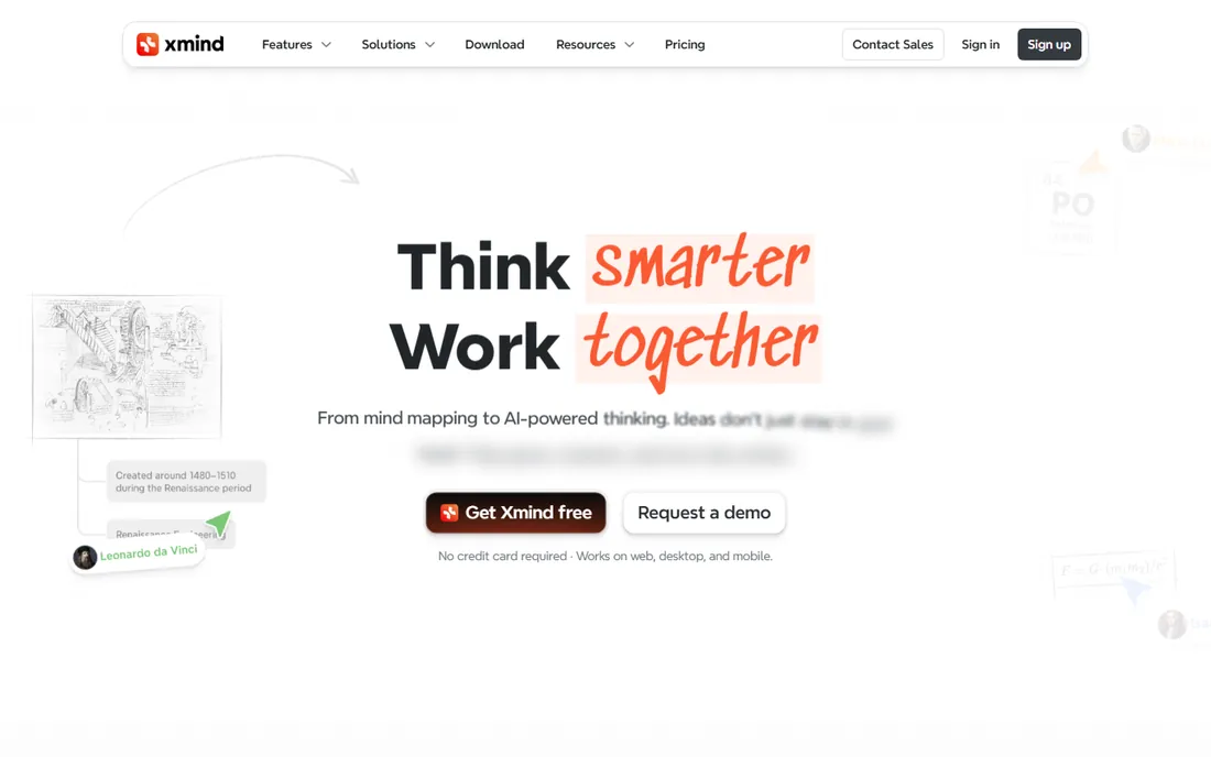 XMind homepage