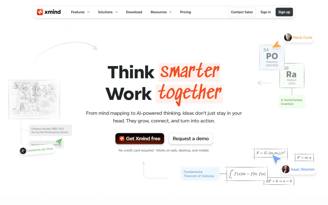 XMind homepage