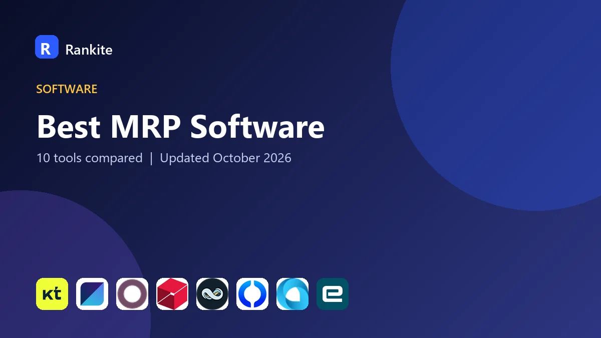 Best MRP Software in 2026: 10 Tools Compared