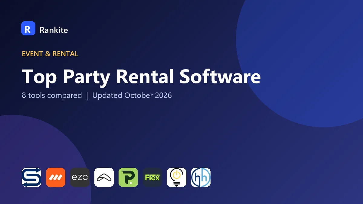 Top Party Rental Software in 2026: 8 Tools Compared