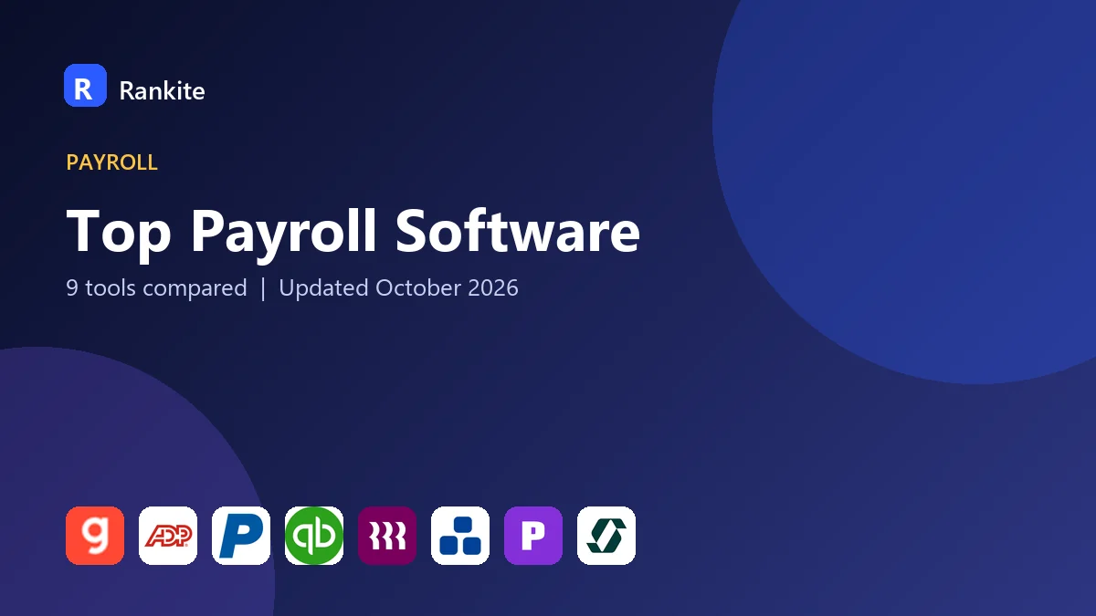 Top Payroll Software in 2026: 9 Tools Compared