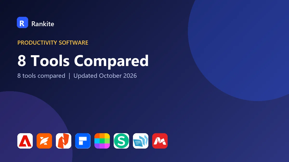 8 Tools Compared: Best PDF Editing Software for 2026