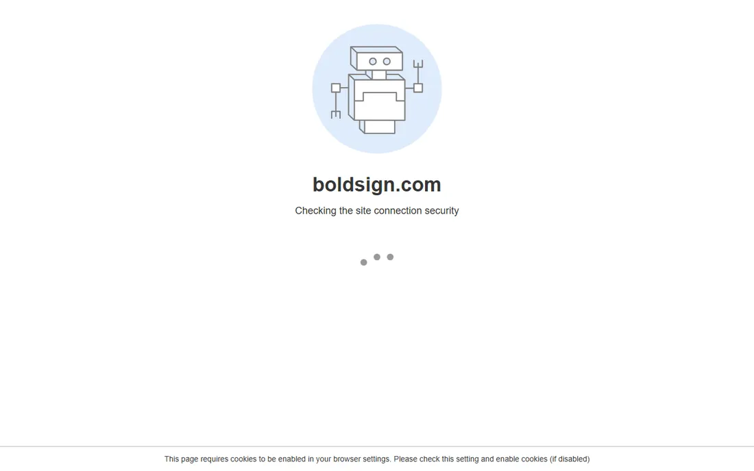 BoldSign homepage