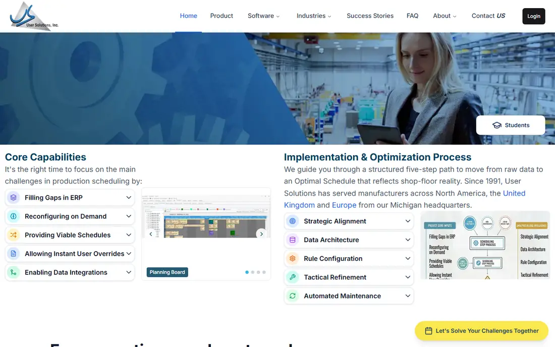 User Solutions EDGEBIC (formerly Resource Manager DB) homepage