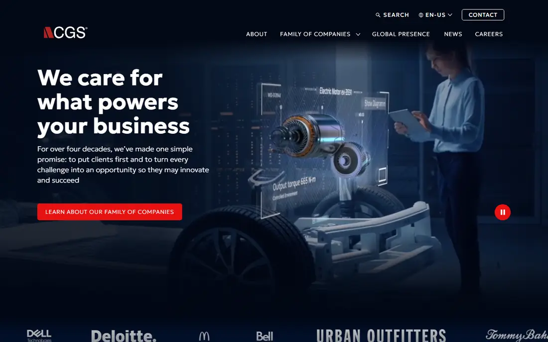 BlueCherry Next PLM homepage