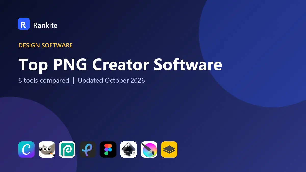 Top PNG Creator Software in 2026: 8 Tools Compared