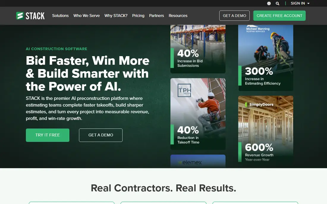 STACK homepage