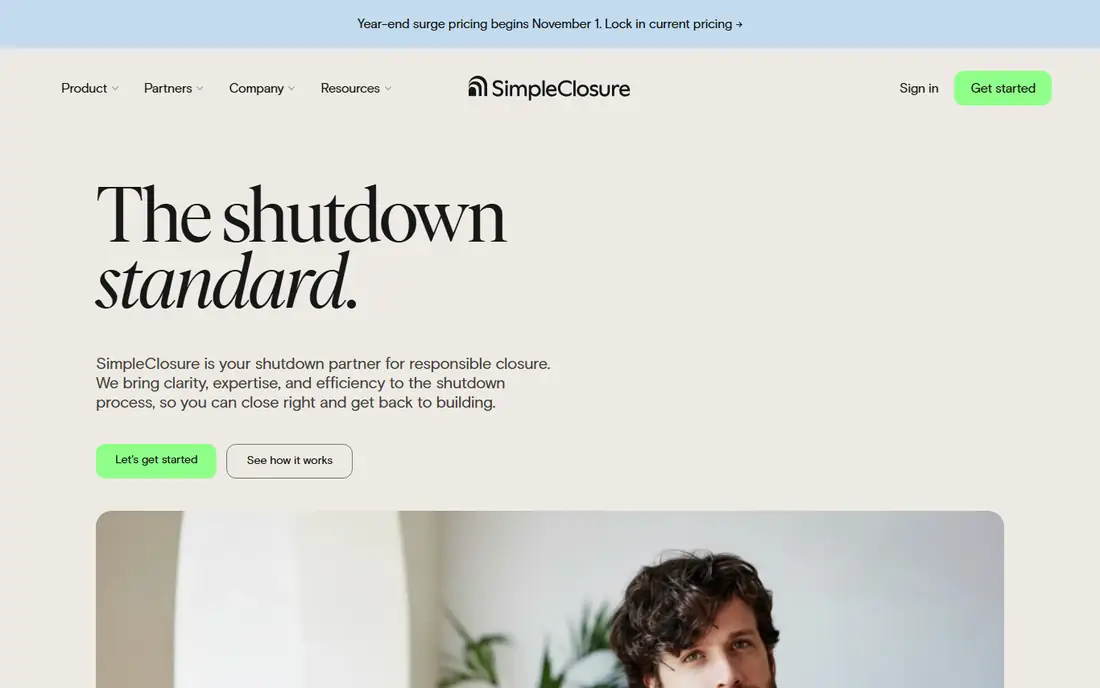 SimpleClosure homepage