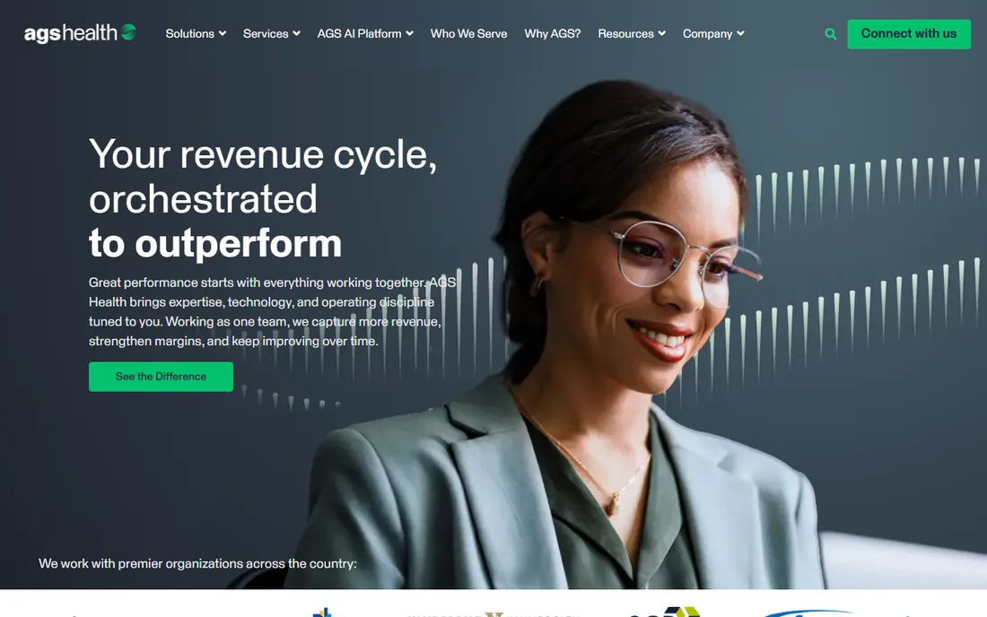 AGS Health homepage