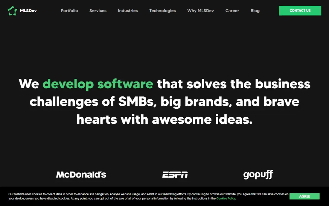 MLSDev homepage