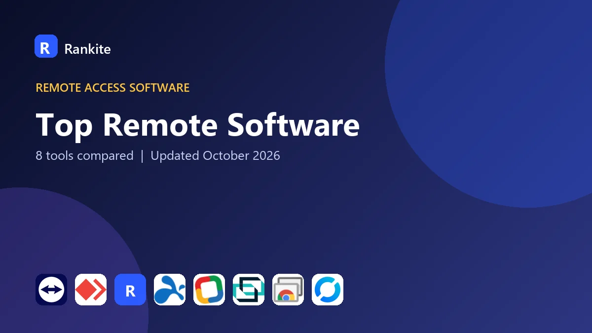 Top Remote Software: 8 Tools Compared