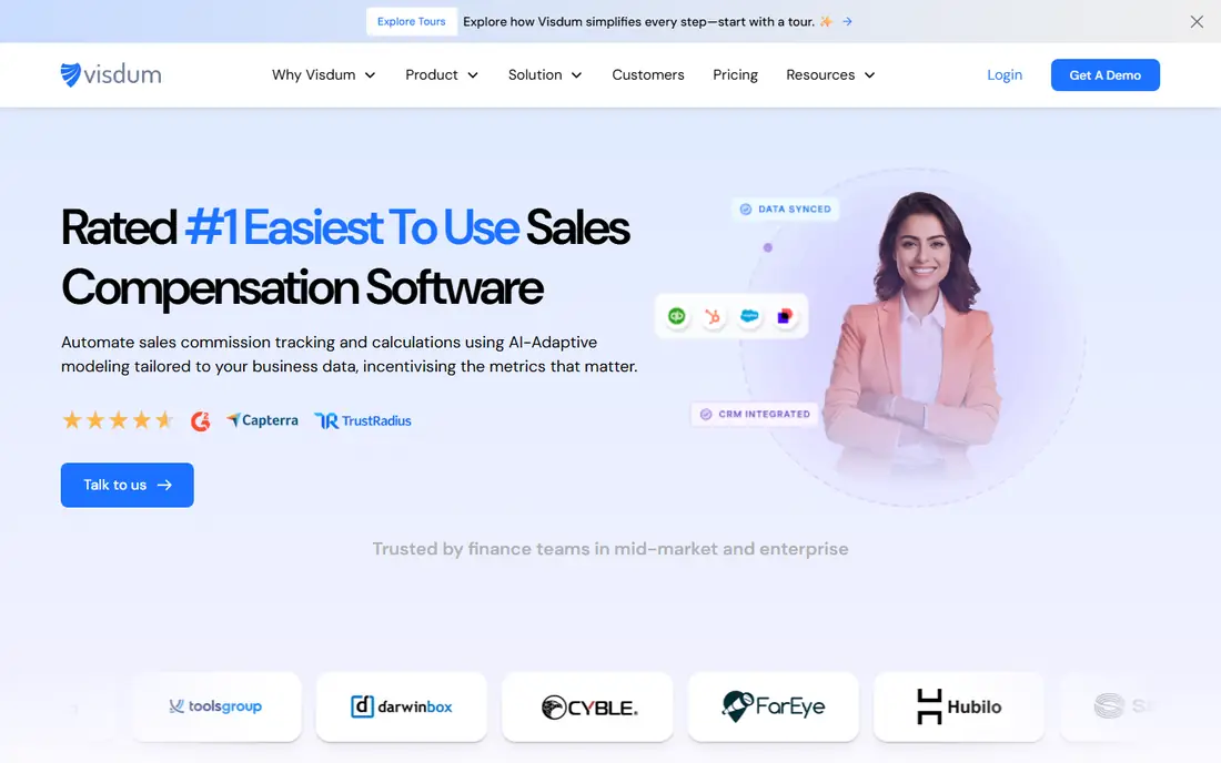 Visdum homepage