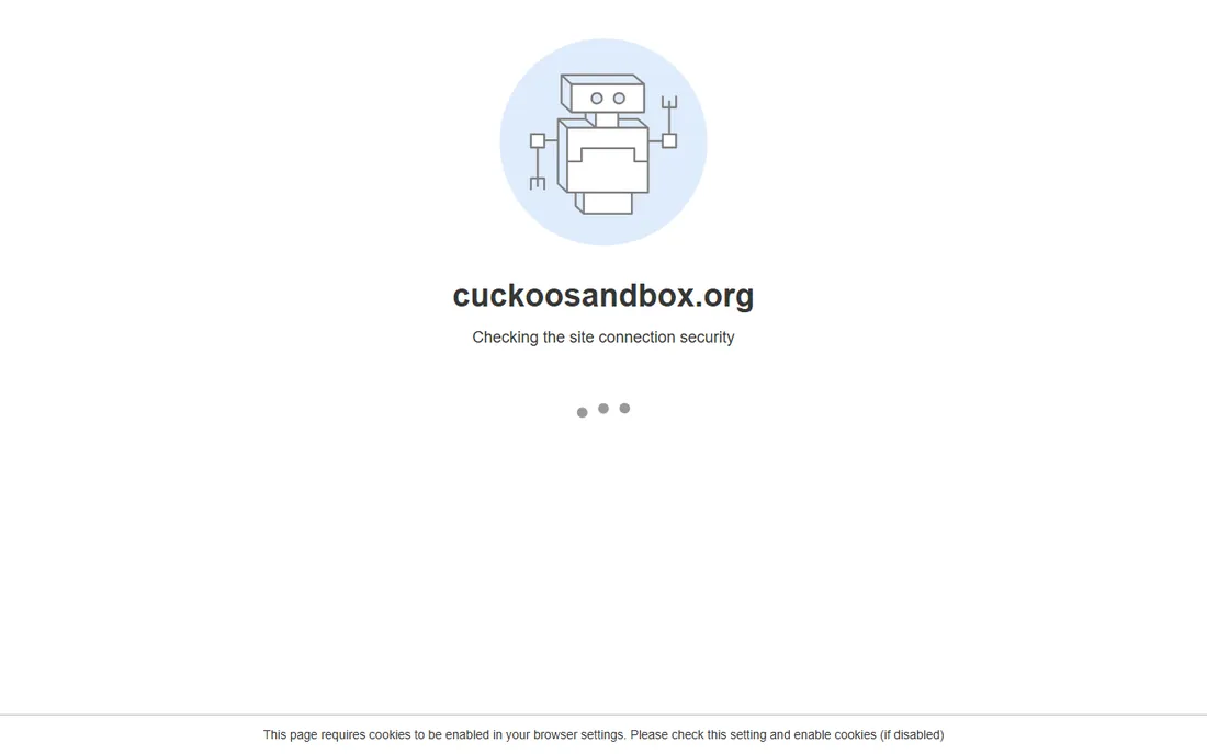 Cuckoo Sandbox homepage