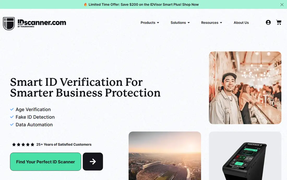 TokenWorks (IDScanner.com) homepage