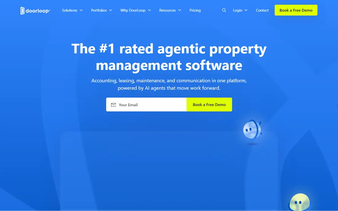 DoorLoop homepage