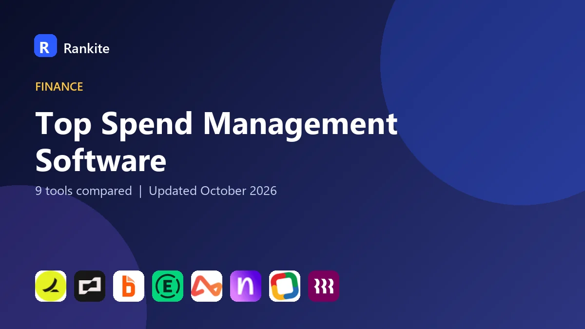 Top Spend Management Software in 2026: 9 Tools Compared