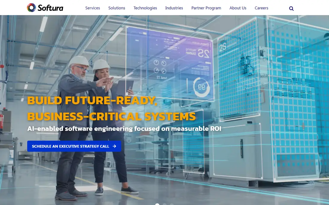 Softura homepage