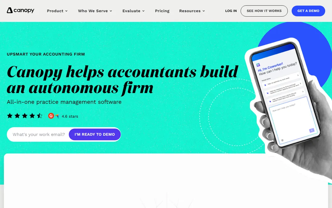 Canopy homepage