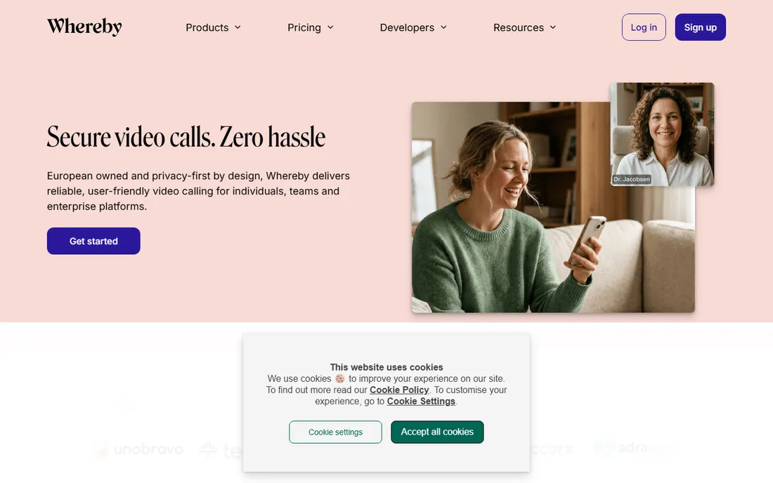 Whereby homepage