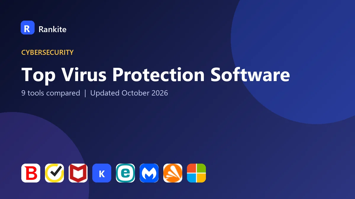 Top Virus Protection Software in 2026: 9 Tools Compared
