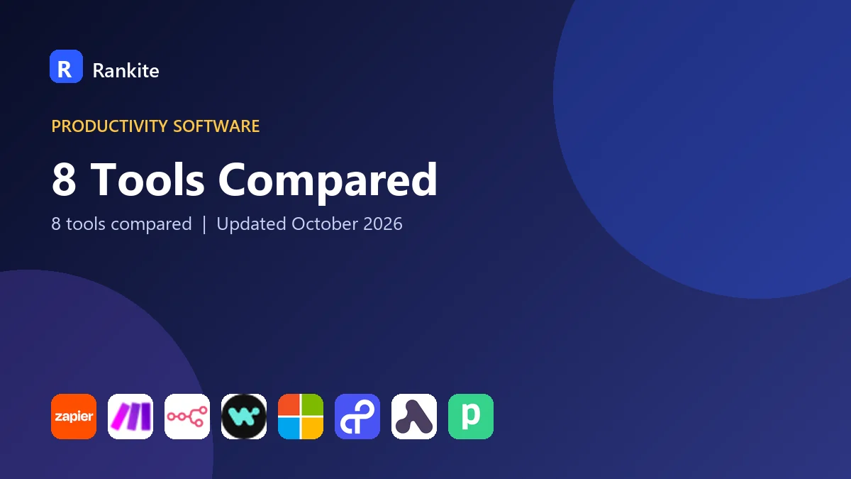 8 Tools Compared: Top Workflow Automation Software Comparison for 2026