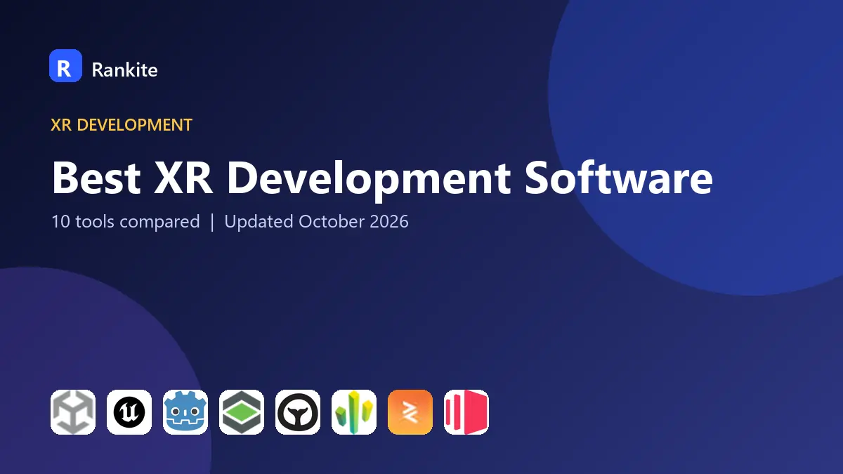 Best XR Development Software in 2026: 10 Tools Compared