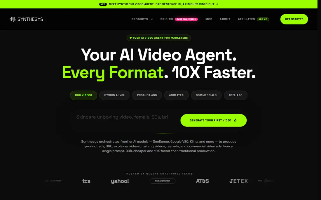 Synthesys homepage