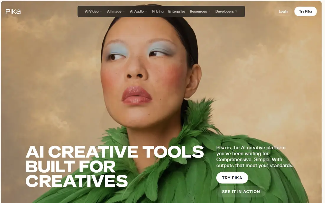 Pika homepage