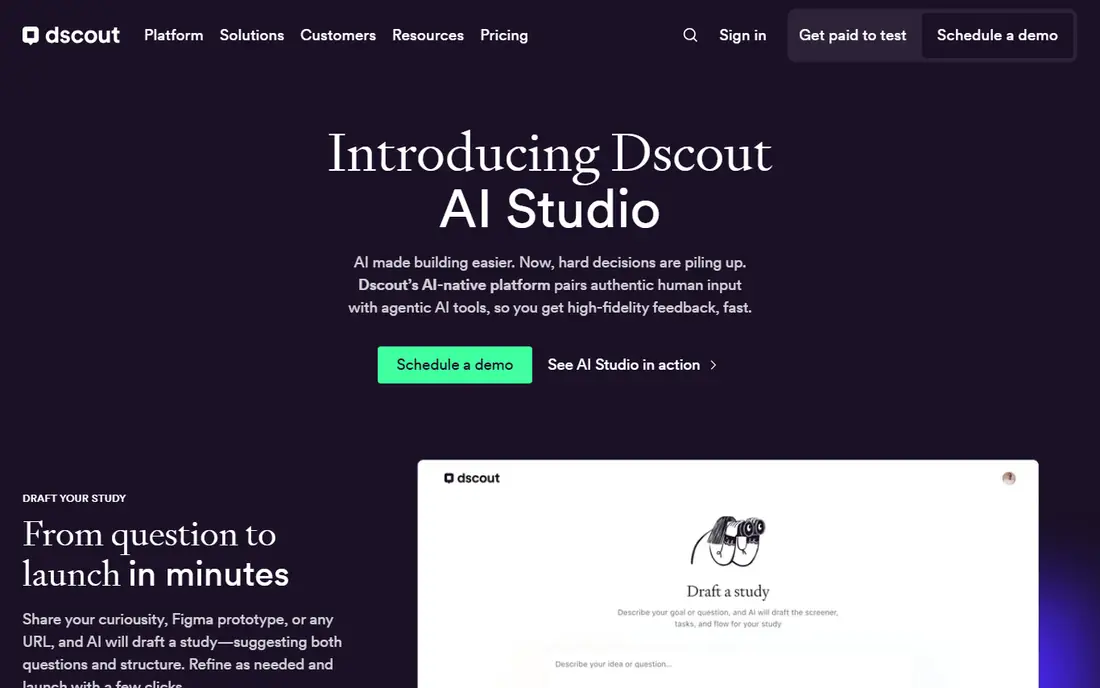 dscout homepage