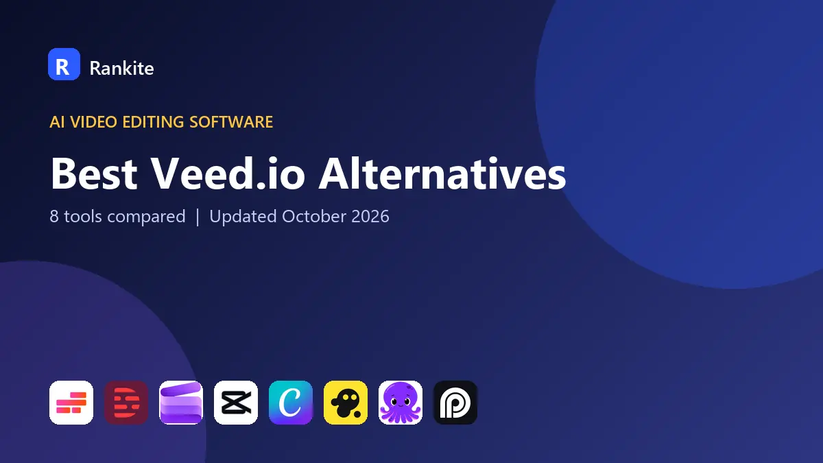 Best Veed.io Alternatives in 2026: 8 AI Video Editors Compared