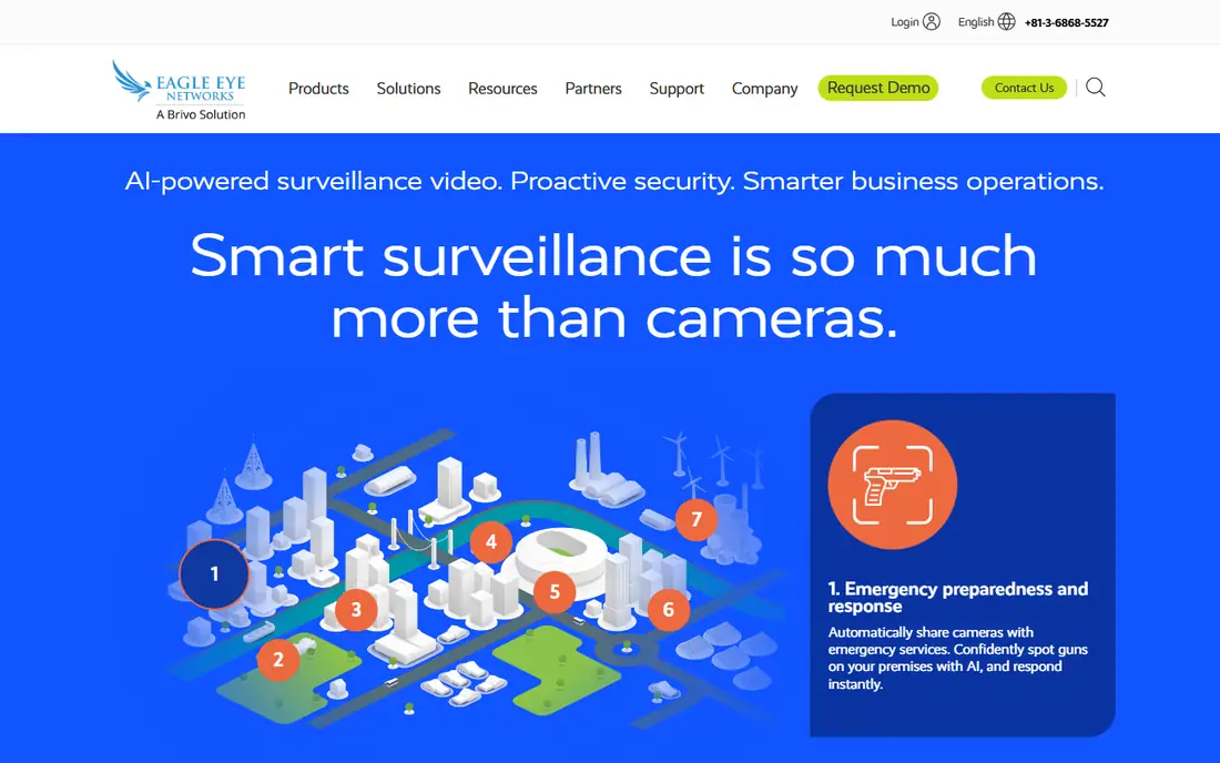 Eagle Eye Networks homepage