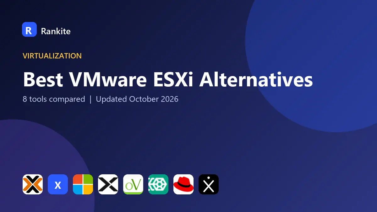 Best VMware ESXi Alternatives in 2026: 8 Tools Compared