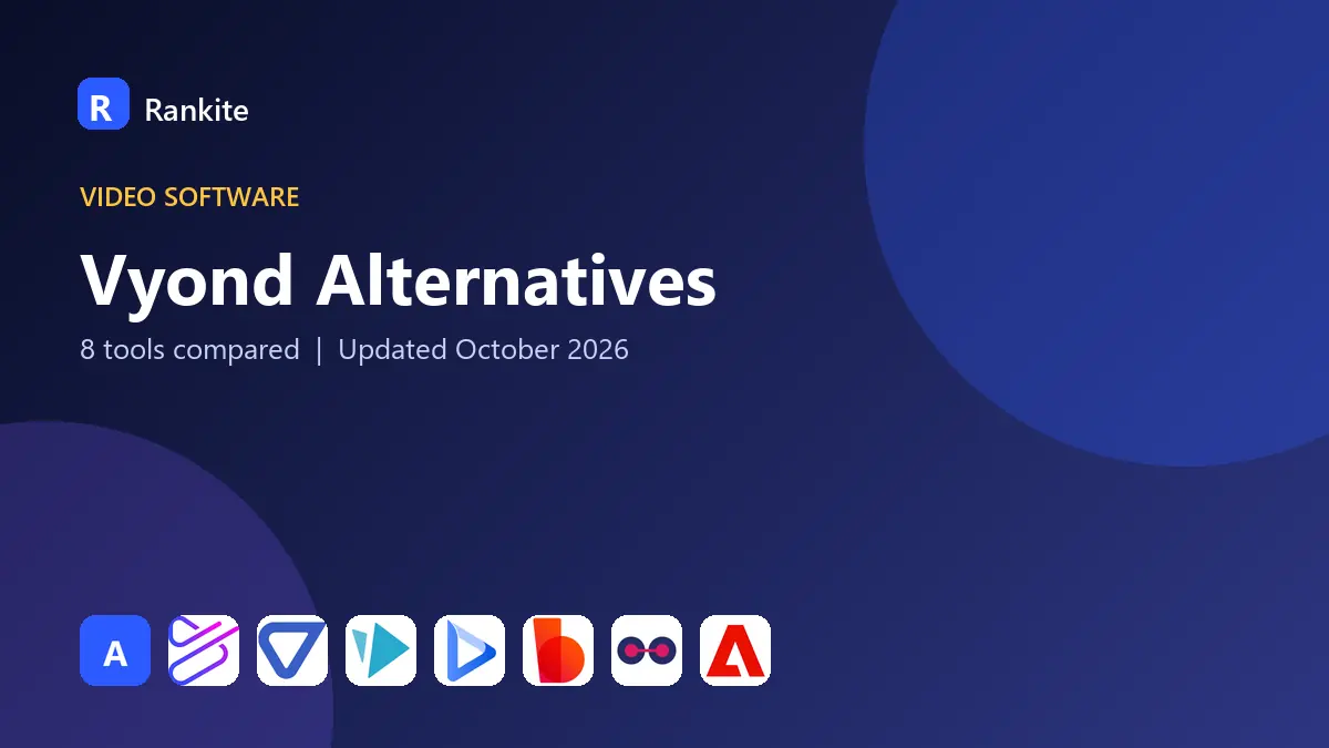Vyond Alternatives in 2026: 8 Tools Compared