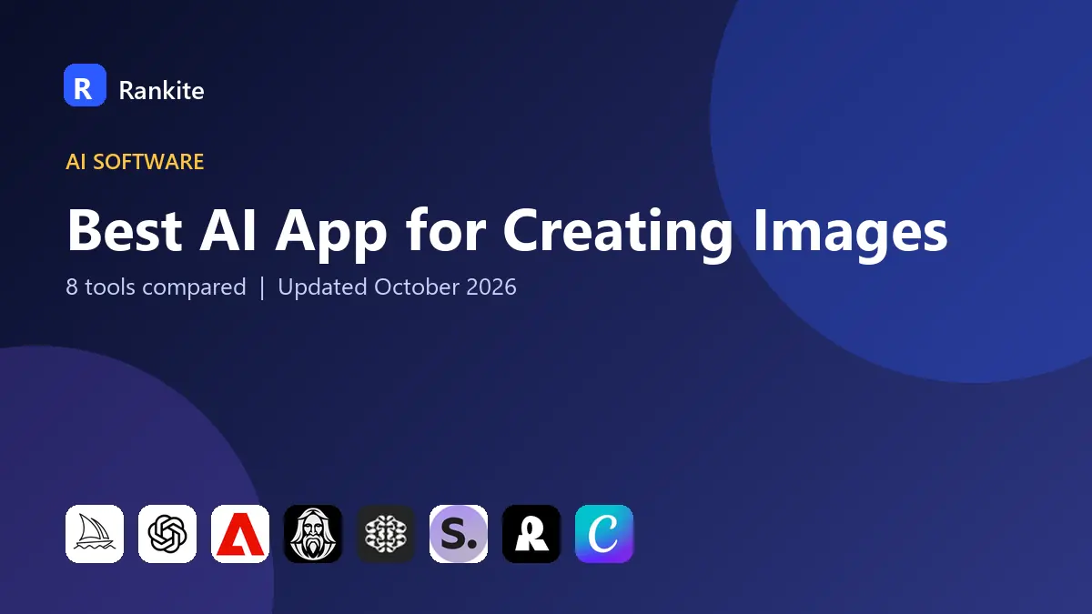 Best AI App for Creating Images in 2026: 8 Tools Compared