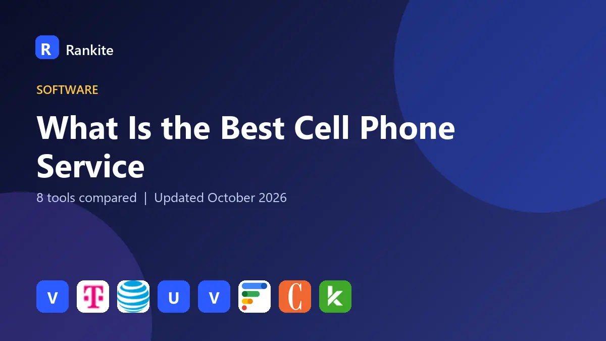 What Is the Best Cell Phone Service in 2026: 8 Services Compared