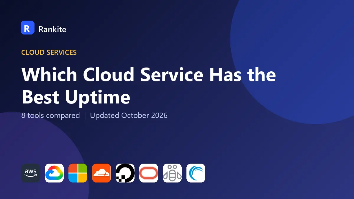 Which Cloud Service Has the Best Uptime in 2026: 8 Tools Compared