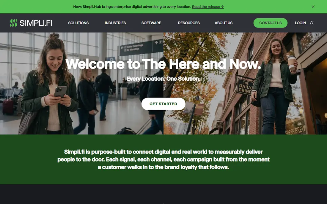 Simpli.fi homepage