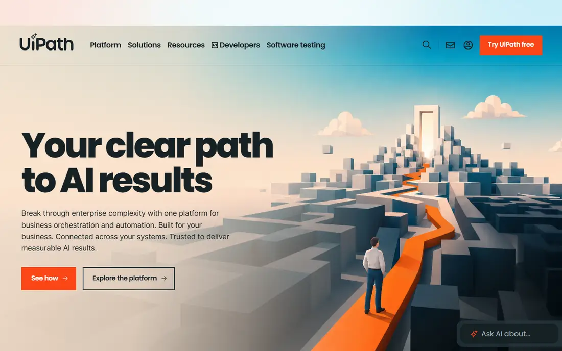 UiPath Document Understanding homepage